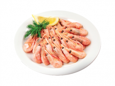 Креветки отварные